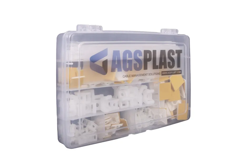 Kit fascette e supporti di cablaggio
